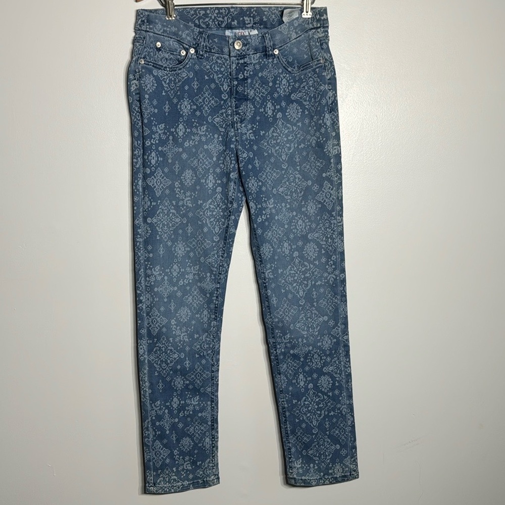 NWOT D&Co Printed Denim